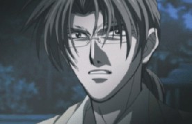 nagahide sees kenshin screencap