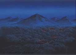 nikko mountain background