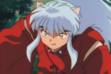 small inu yasha with sword screencap