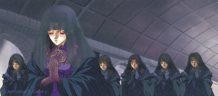 girls praying together cel