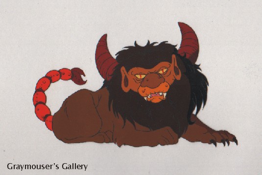 manticore closeup cel