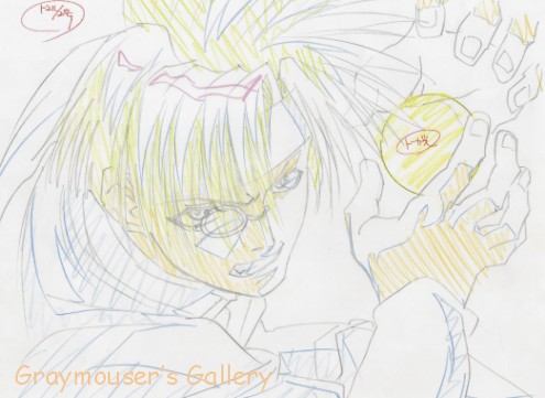 cho hakkai with chi sketch